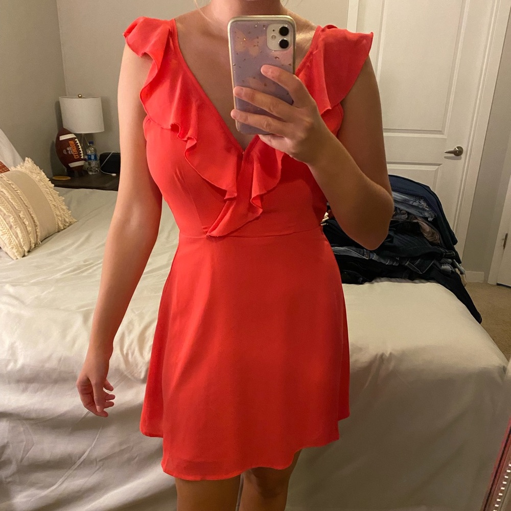 Pink lulus dress - Picture 2 of 4